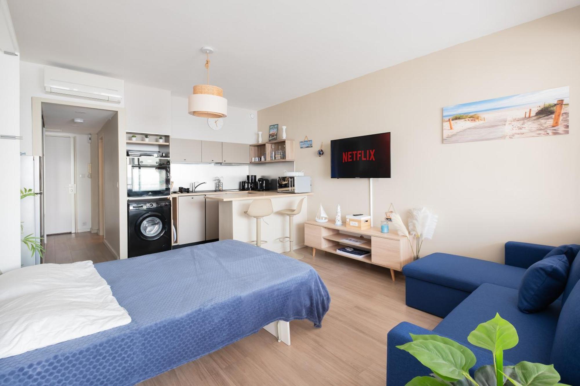 Appartement La Perle Du Grau : T1 Avec Exceptionnelle Vue