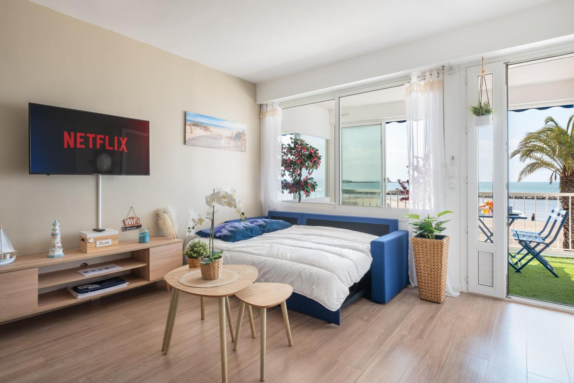 La Perle Du Grau : T1 Avec Exceptionnelle Vue Appartement *